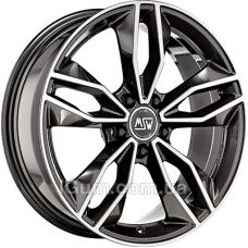 MSW 71 7,5x17 5x112 ET35 DIA73,1 (gloss dark grey full polished)