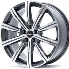 Mak Birmingham 8,5x20 5x120 ET43 DIA72,6 (gun metal mirror face)