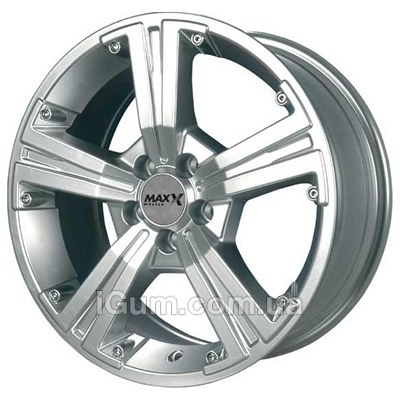 Диски Maxx Wheels M393 5,5x13 4x100 ET20 DIA67,1 (silver)