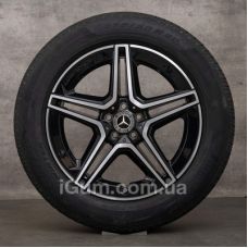 Mercedes OEM A1674013200 9x20 5x112 ET57 DIA66,6 (black)