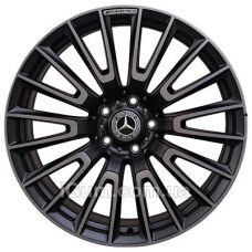 Mercedes OEM A4654011000 10x22 5x130 ET36,1 DIA84,1 (black polished)