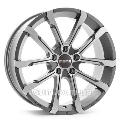 Диски Momo Quantum 6,5x18 5x108 ET45 DIA72,3 (matt anthracite polished)