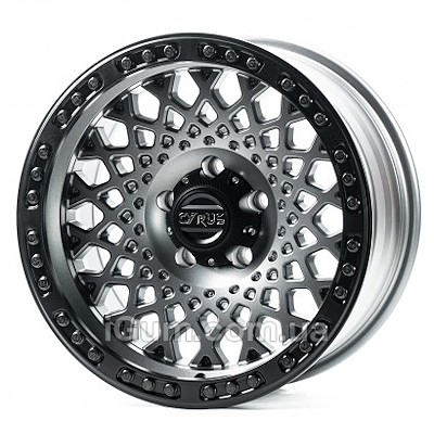 Диски Off Road Wheels OW1701 8,5x17 5x127 ET-12 DIA71,6 (matt grey matt black ring)