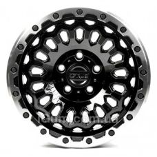 Диски 5x127 R17 в Днепре Off Road Wheels OW1710 8,5x17 5x127 ET-12 DIA71,6 (gloss black silver ring)