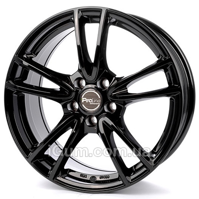 Диски ProLine Wheels CX300 7,5x17 5x114,3 ET49 DIA74,1 (black polished)