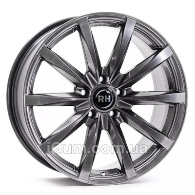 Диски RH Alurad GT 9x21 5x130 ET55 DIA71,6 (black front polished)