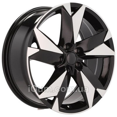 Диски Racingline I5625 8x19 5x112 ET41 DIA57,1 (black polished) Диски Racingline I5625 8x19 5x112 ET41 DIA57,1 (black polished)