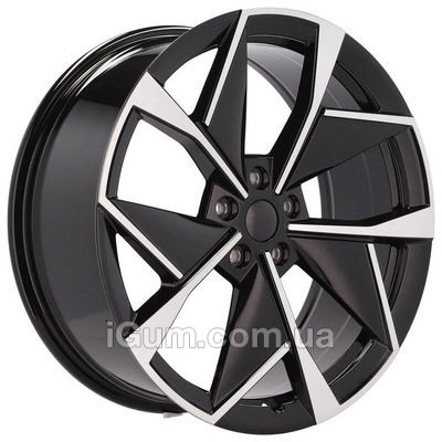 Диски Racingline I5638 8x19 5x112 ET45 DIA57,1 (black polished) Диски Racingline I5638 8x19 5x112 ET45 DIA57,1 (black polished)