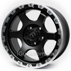 Диски Replica (F0240) 8,5x17 5x127 ET0 DIA71,6 (satin black)