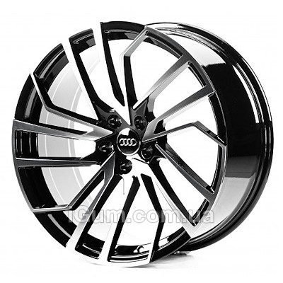 Диски Replica Audi (A19816) 8,5x19 5x112 ET32 DIA (gloss black machined face)