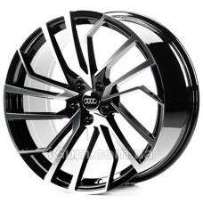 Replica Audi (AU3054) 8,5x19 5x112 ET30 DIA66,6 (black machined)