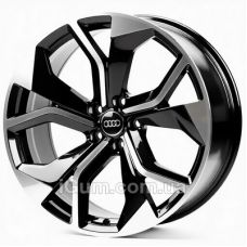 Replica Audi (AU3059) 9x20 5x112 ET30 DIA66,6 (black machined)