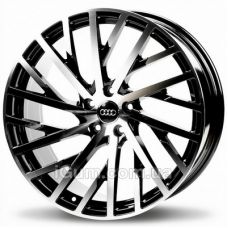Replica Audi (AU3137) 9x20 5x112 ET30 DIA66,6 (black machined)