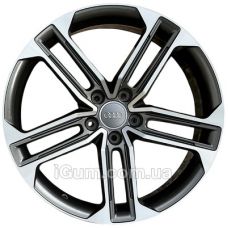Replica Audi (AU6104) 8,5x19 5x112 ET35 DIA66,6 (gun metal machined face)