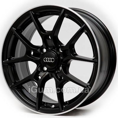 Диски Replica Audi (FF-510) 7x16 5x112 ET38 DIA66,6 (matt black)