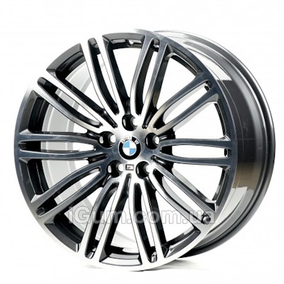 Диски Replica BMW (B021-008) 8x19 5x112 ET30 DIA66,6 (gun metal machined face)