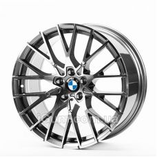 Диски Replica BMW (B021-32) 10x19 5x112 ET40 DIA66,6 (gun metal machined face)