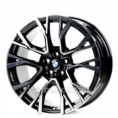 Диски Replica BMW (B021-45) 9,5x21 5x120 ET37 DIA74,1 (black machined face)