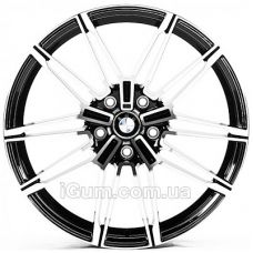 Replica BMW (B078) 8,5x19 5x120 ET35 DIA72,6 (gloss black machined face)