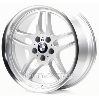 Диски Replica BMW (B141) 8x18 5x120 ET13 DIA74,1 (silver lip polished)