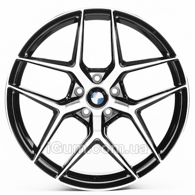 Диски Replica BMW (B258) 9x20 5x112 ET30 DIA66,6 (gloss black machined face)