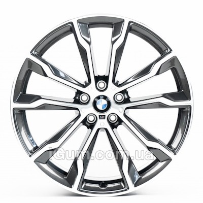 Диски Replica BMW (B3263) 8x20 5x112 ET27 DIA66,6 (gun metal machined face)