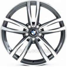 Replica BMW (B3300) 8,5x19 5x112 ET25 DIA66,6 (dark gun metal machined face)