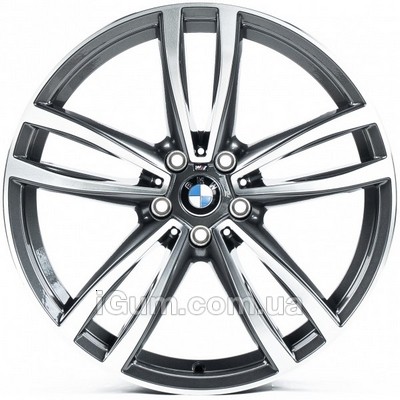 Диски Replica BMW (B3300) 9,5x19 5x112 ET39 DIA66,6 (dark gun metal machined face)