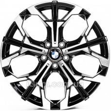 Replica BMW (B3457) 8,5x19 5x112 ET40 DIA66,6 (gloss black machined face)