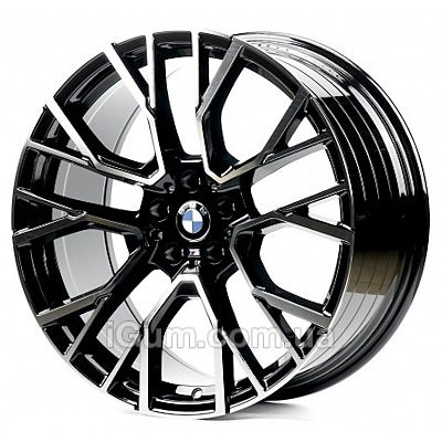 Диски Replica BMW (B506) 9x20 5x112 ET35 DIA66,6 (gloss black machined face)