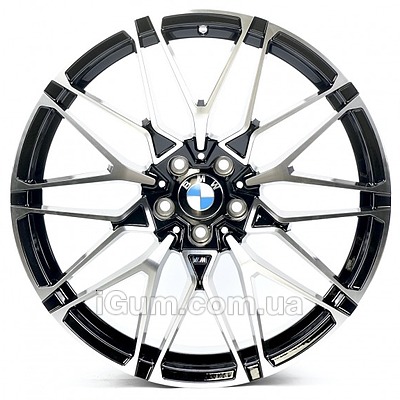 Диски Replica BMW (B507) 11x21 5x112 ET40 DIA66,6 (black machined face)