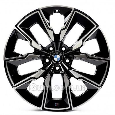 Диски Replica BMW (B538) 10x21 5x112 ET41 DIA66,6 (black machined face)
