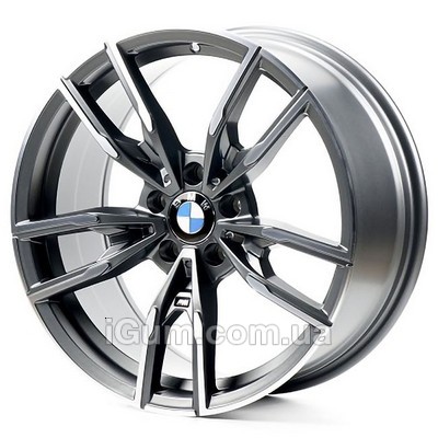 Диски Replica BMW (B5478) 8x18 5x112 ET25 DIA66,6 (matt grey machined face)
