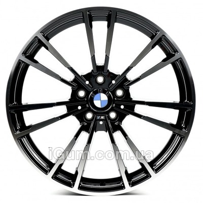 Диски Replica BMW (B7050) 8,5x19 5x120 ET35 DIA72,6 (black machined face)