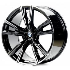 Диски Replica BMW (B945) 11x20 5x112 ET35 DIA66,6 (gloss black machined face)