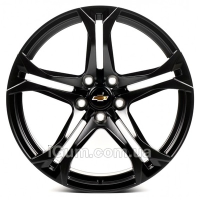 Диски Replica Chevrolet (GN5580) 11x20 5x120 ET43 DIA66,9 (gloss black)