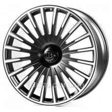 Replica Forged Land Rover (LR4) 9,5x23 5x120 ET42,5 DIA72,45 (satin black machined face)