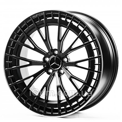 Диски Replica Forged Mercedes (MR0005) 9,5x21 5x112 ET41,5 DIA66,6 (satin black lip polished)