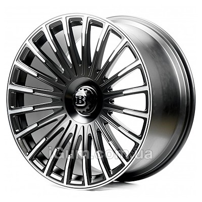 Диски Replica Forged Mercedes (MR5211) 11x23 5x130 ET25 DIA84,1 (satin black machined face)