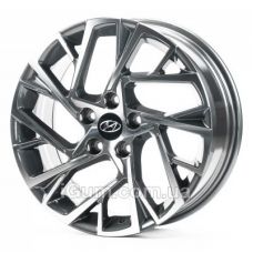 Replica Hyundai (HND3318) 7x17 5x114,3 ET51 DIA67,1 (gun metal machined face)