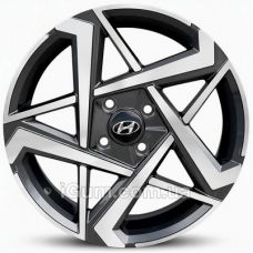 Replica Hyundai (HND3534) 7x17 4x100 ET54 DIA54,1 (grey machined)