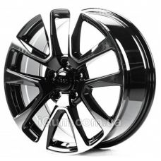 Диски Replica Jeep (JE20377) 8x20 5x127 ET56,4 DIA71,6 (gloss black machined face)