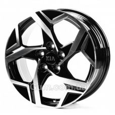 Replica Kia (KI17007) 7x17 5x114,3 ET49 DIA67,1 (gloss black machined face)