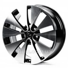 Replica Kia (KI382) 7,5x18 5x114,3 ET46 DIA67,1 (black machined face)