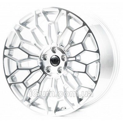 Диски Replica Land Rover (LR395) 9x20 5x120 ET42 DIA72,6 (black machined face)