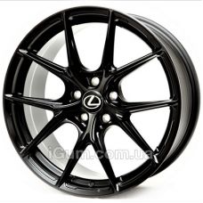 Replica Lexus (FF47) 8x18 5x114,3 ET38 DIA73,1 (matt black)
