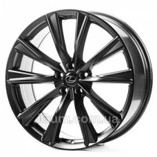 Replica Lexus (LX014) 8x21 5x114,3 ET40 DIA60,1 (satin black)