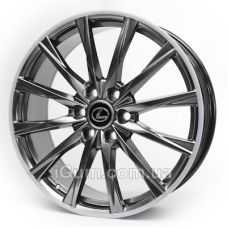 Replica Lexus (LX04) 8x21 5x114,3 ET40 DIA60,1 (satin black)