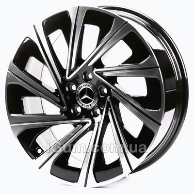 Диски Replica Mercedes (MR021-062) 8,5x19 5x112 ET35 DIA66,6 (black machined face)