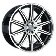 Replica Mercedes (MR120) 8x20 5x112 ET20 DIA66,6 (gloss black lip polished)